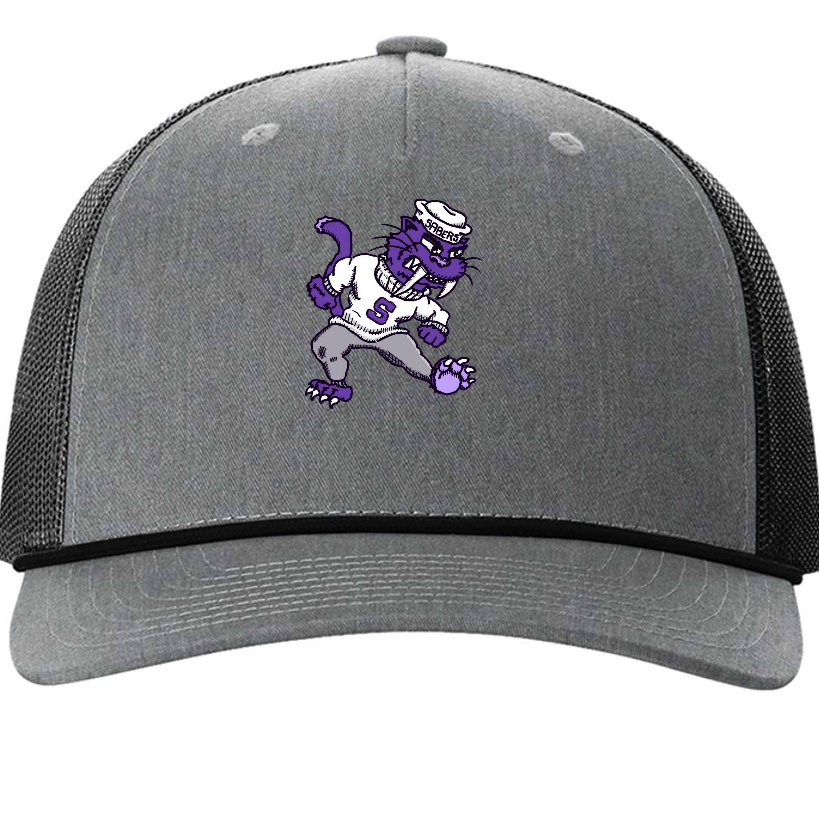 Heather Grey/ Black - 112FPR - FRONT