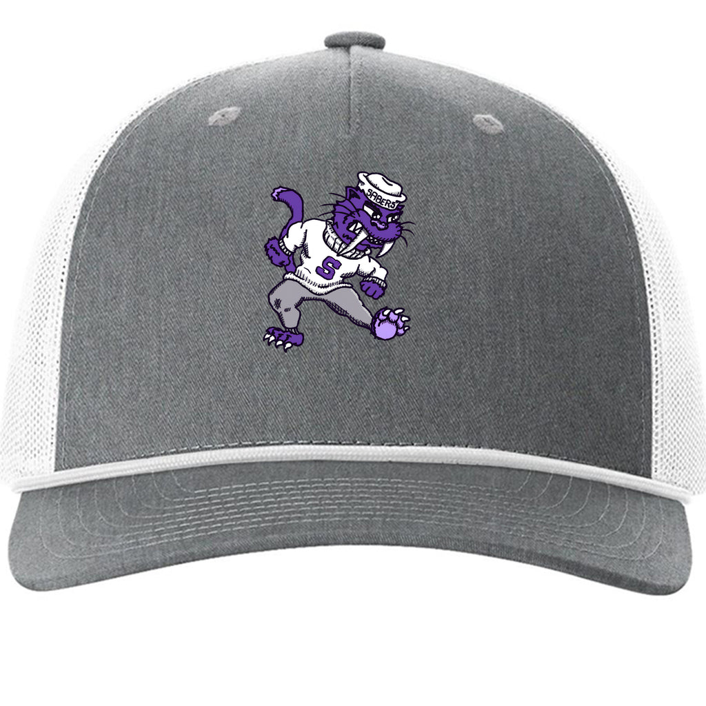 Heather Grey/ White - 112FPR - FRONT