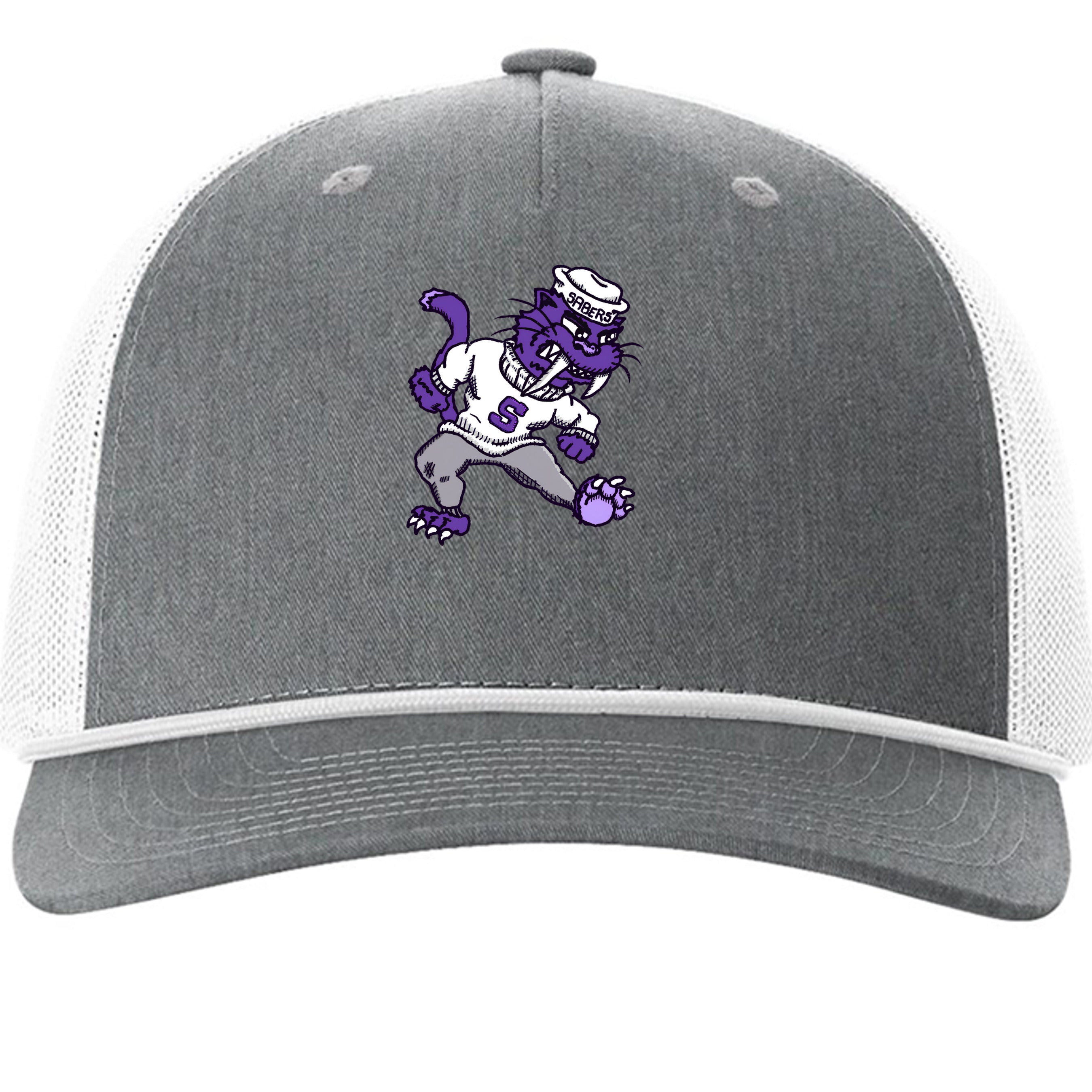 Heather Grey/ White - 112FPR - FRONT